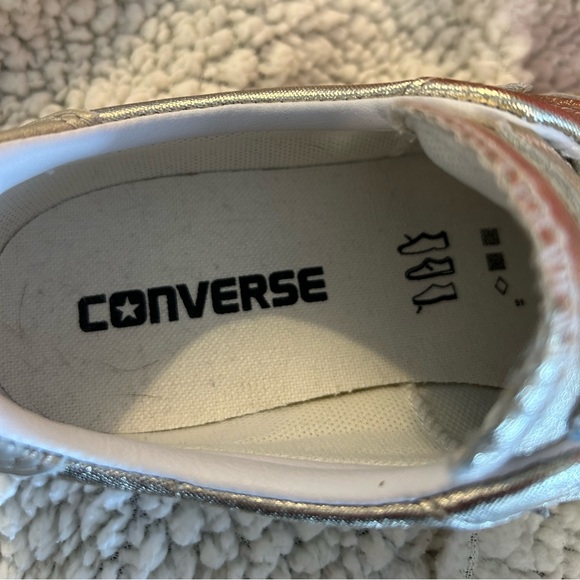 Converse Breakpoint Ox Metallic Gold Sneakers - Picture 5 of 9